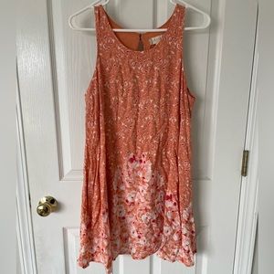 Coral Women’s Sleeveless Dress